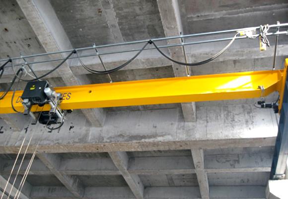 HD loại châu Âu Palăng điện đơn dầm dầm trên không cần cẩu