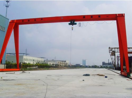 Ánh sáng Duty 20T đơn dầm giàn cần cẩu