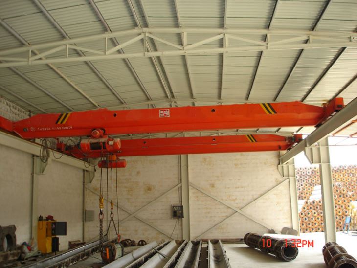 Thiết kế mới cầu trên không đơn dầm cần cẩu 2 tấn với Palăng điện