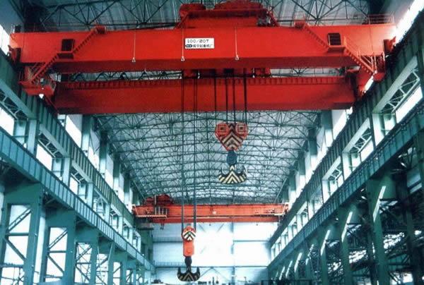 QD Nhà máy thép trên cần cẩu đầu 50 tấn