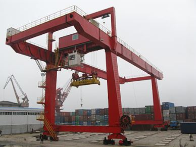 50 tấn MobilePortal đôi dầm container giàn giá cẩu