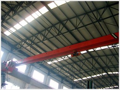 Cầu trục cần cẩu thấp 10 tấn đơn dầm trên không cần cẩu
