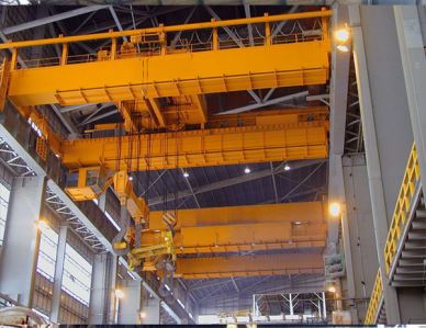 Đôi dầm thép Mill đúc cần cẩu trên không