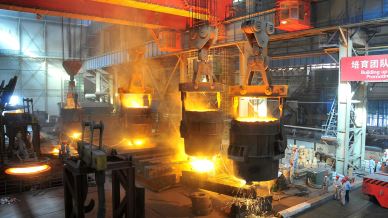 50ton PLC điều khiển đôi Beam đúc đúc cần cẩu