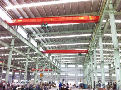Trong nhà nâng 20 tấn 10 tấn đơn dầm trên không cần cẩu