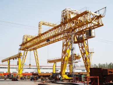 Giàn khoan kiểu mẫu MG dầm đôi cần cẩu bằng đá granite ở Bungari